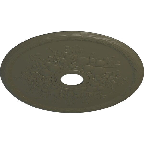 Grape Ceiling Medallion (Fits Canopies Up To 3 5/8), 22 5/8OD X 3 5/8ID X 5/8P
